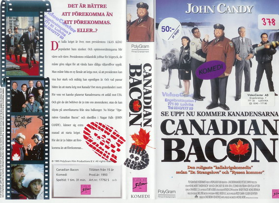 17792 CANADIAN BACON (VHS)