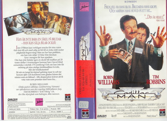 CADILLAC MAN (VHS)