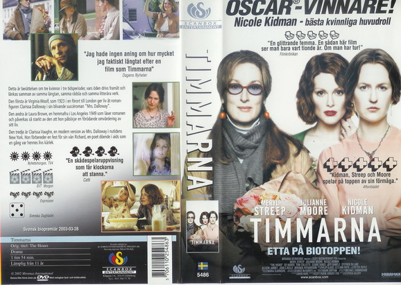 TIMMARNA (vhs-omslag)