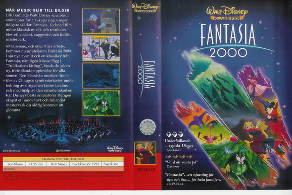 FANTASIA 2000 (VHS)