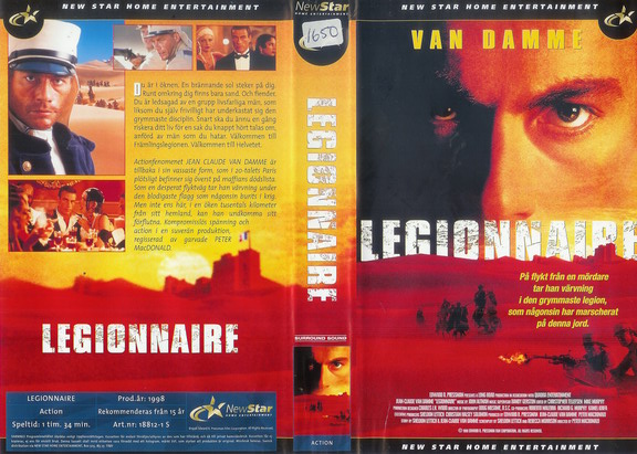 LEGIONNAIRE (VHS)