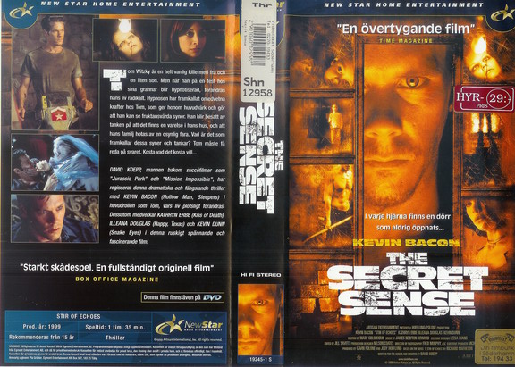 SECRET SENSE (VHS)