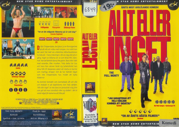 ALLT ELLER INGET  (VHS)