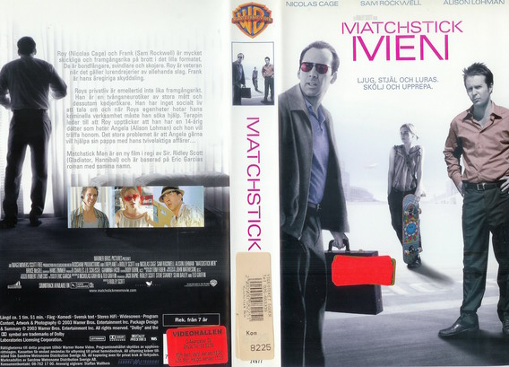 MATCHSTICK MEN (VHS)