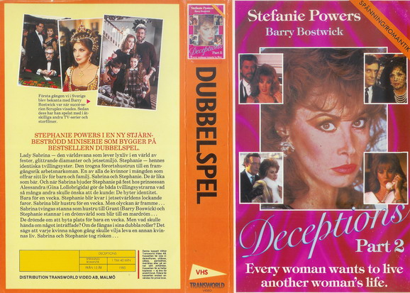 DUBBELSPEL DEL 2  (VHS)