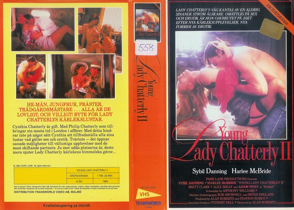 YOUNG LADY CHATTERLY 2 (vhs-omslag)