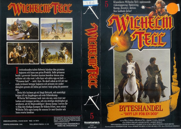 WILHELM TELL 5 (vhs-omslag)