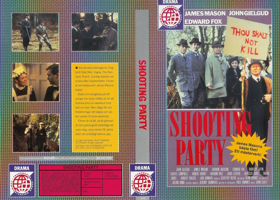 3172 SHOOTING PARTY (vhs)