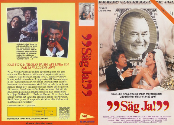 SÄG JA (VHS)