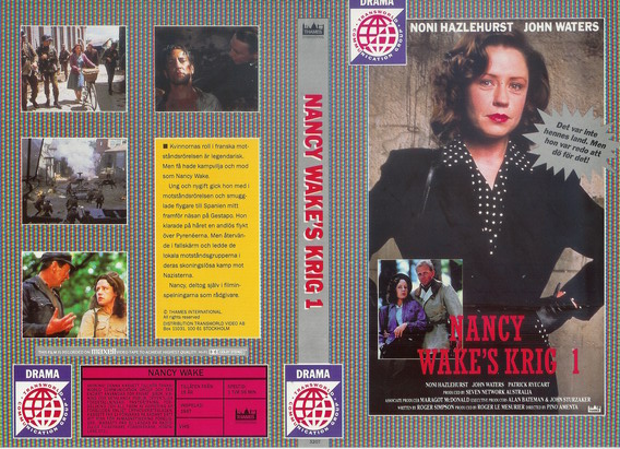 3207 NANCY WAKE\'S KRIG DEL 1  (VHS)