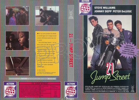 21-JUMP STREET (vhs-omslag)