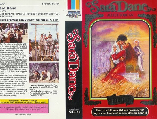 SARA DANE DEL 1 (VHS)