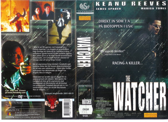 WATCHER (vhs-omslag)