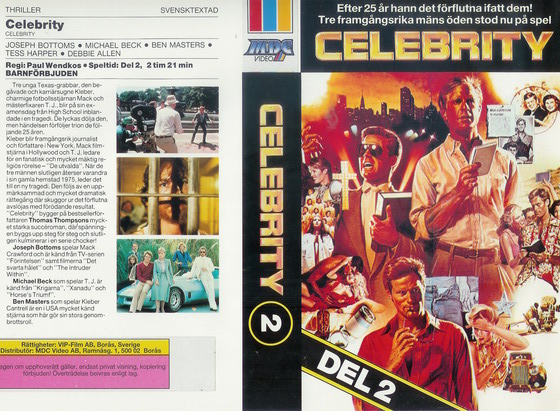 CELEBRITY DEL 2 (VHS)