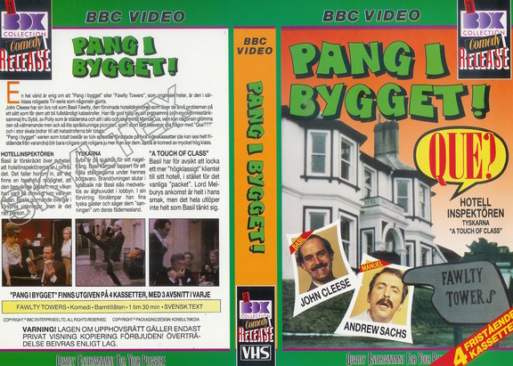 PANG I BYGGET: HOTELL INSPEKTÖREN (VHS)