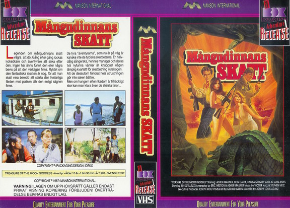 MÅNGUDINNANS SKATT (VHS)