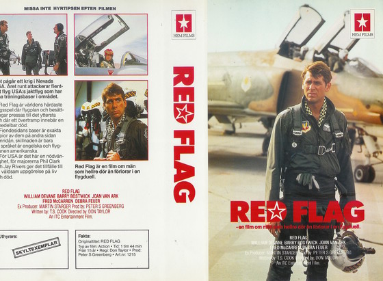 RED FLAG (Vhs-Omslag)