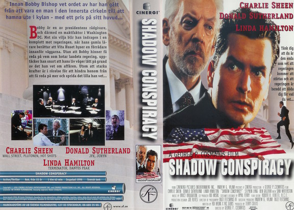 SHADOW CONSPIRACY (vhs-omslag)