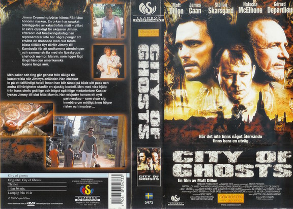CITY OF GHOST (vhs-omslag)