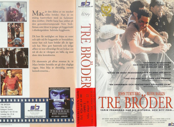 3642 TRE BRÖDER (VHS)
