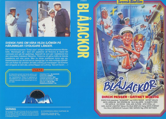 BLÅJACKOR (VHS)