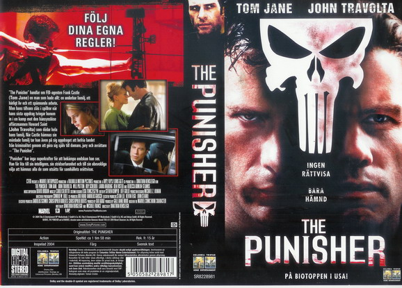 PUNISHER (VHS)