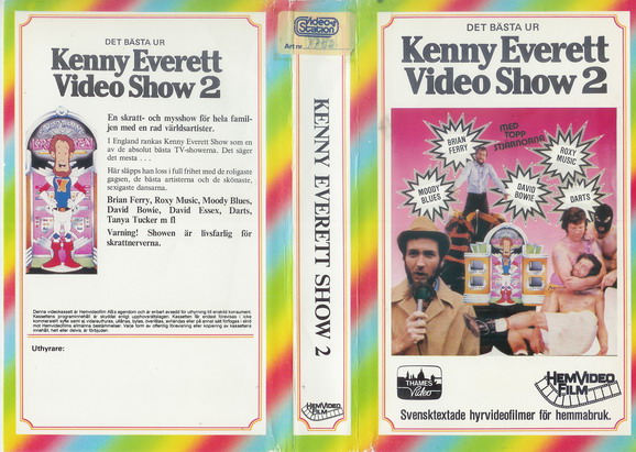 610 Kenny Everett Video Show Vol 2  (VHS)