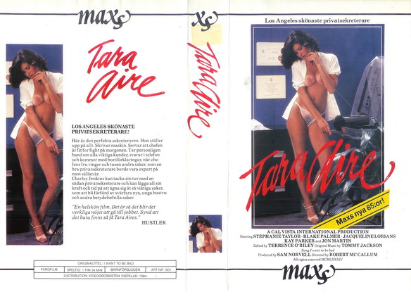 TARA AIRE (VHS Omslag)