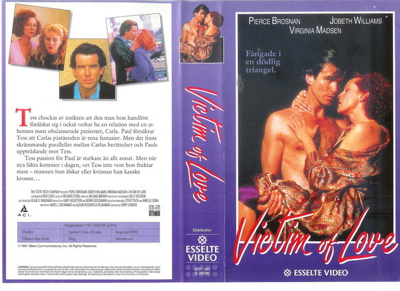 26390 VICTIM OF LOVE (VHS)