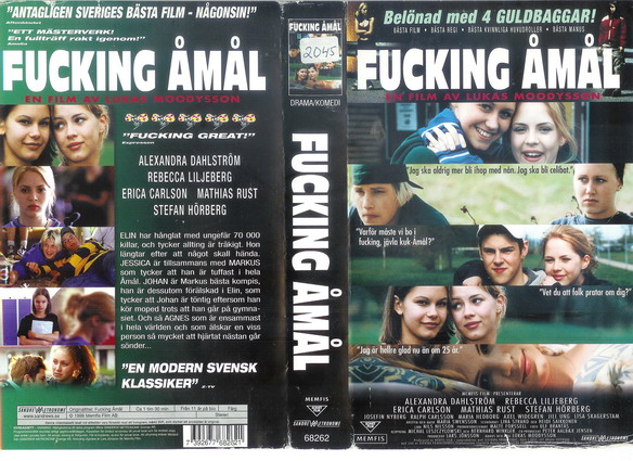 FUCKING ÅMÅL (vhs-omslag)