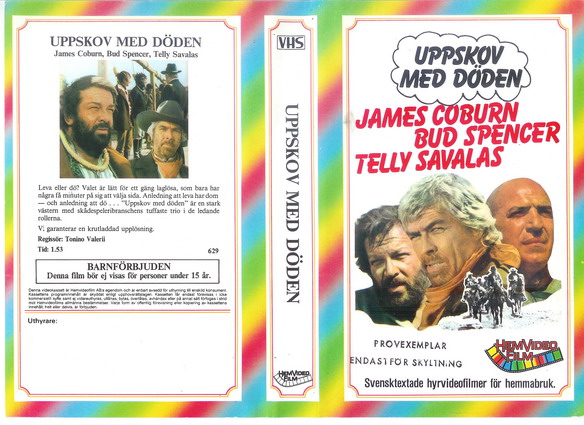 629 UPPSKOV MED DÖDEN (VHS)