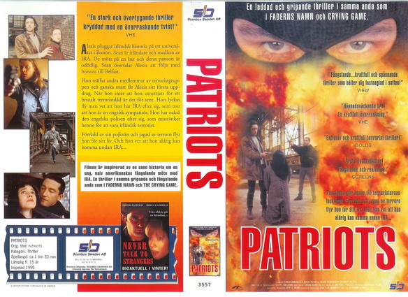 3557 PATRIOTS (VHS)