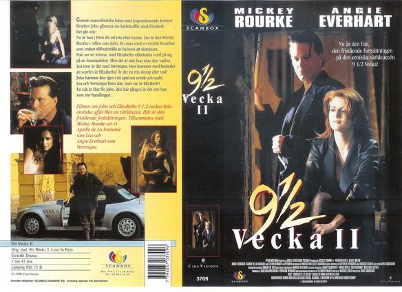9½ VECKA II (vhs-omslag)