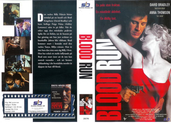 3576 BLOOD RUN (VHS)