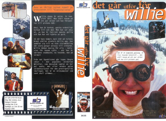 3635 DET GÅR UTFÖR FÖR WILLIE (VHS)