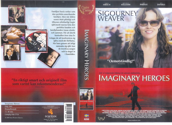 IMAGINARY HEROES (vhs-omslag)