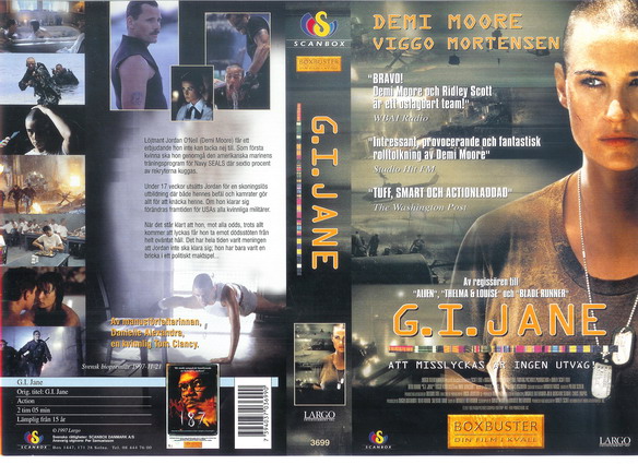 3699 G.I JANE (VHS)
