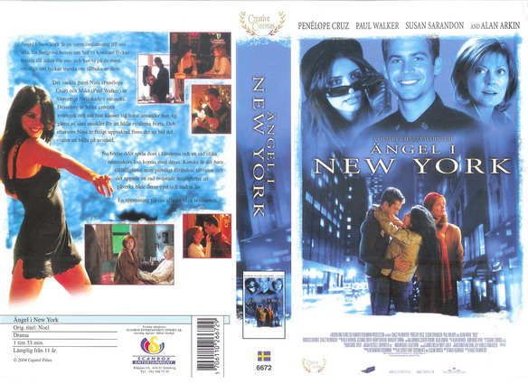 6672 ÄNGEL I NEW YORK (VHS)