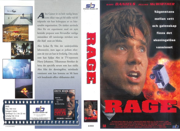 3359 RAGE (VHS)