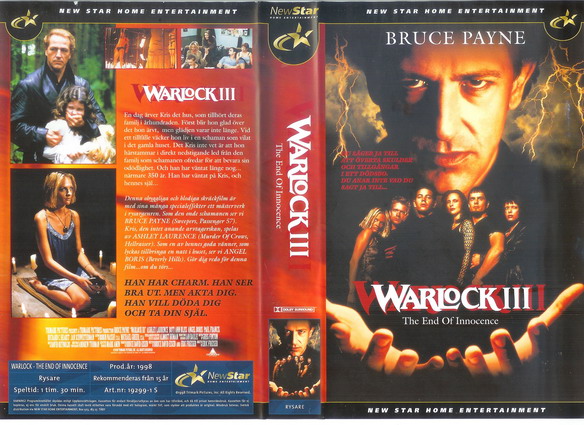 WARLOCK 3 (VHS)