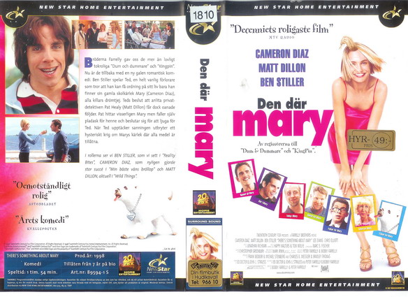 DEN DÄR MARY (VHS)