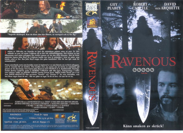 RAVENOUS (VHS)