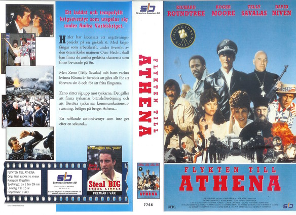 7766 FLYKTEN TILL ATHENA (VHS)