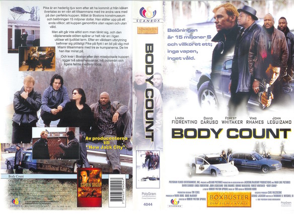 4044 BODY COUNT (VHS)