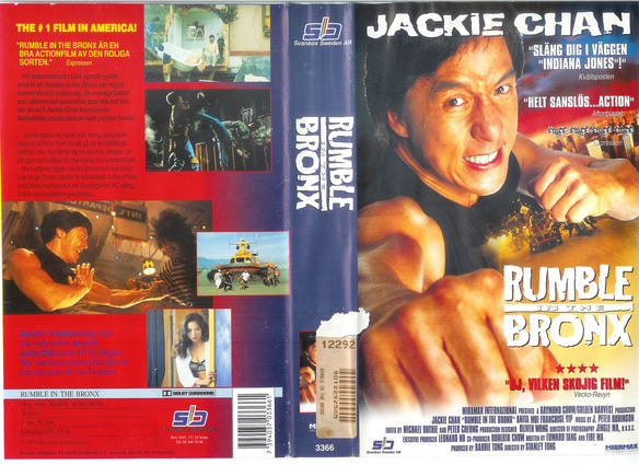 3366 RUMBLE IN THE BRONX (VHS)