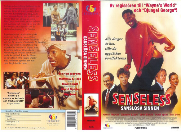 SENSELESS (vhs-omslag)