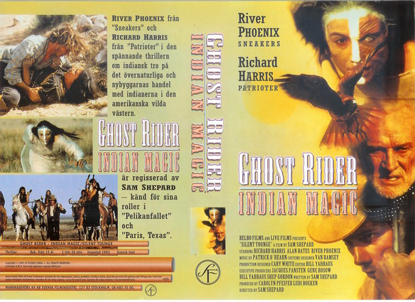 GHOST RIDER - INDIAN MAGIC (vhs-omslag)