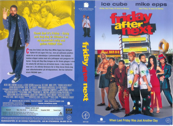 FRIDAY AFTER NEXT (vhs-omslag)