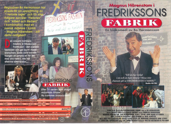 FREDRIKSSONS FABRIK (vhs-omslag)