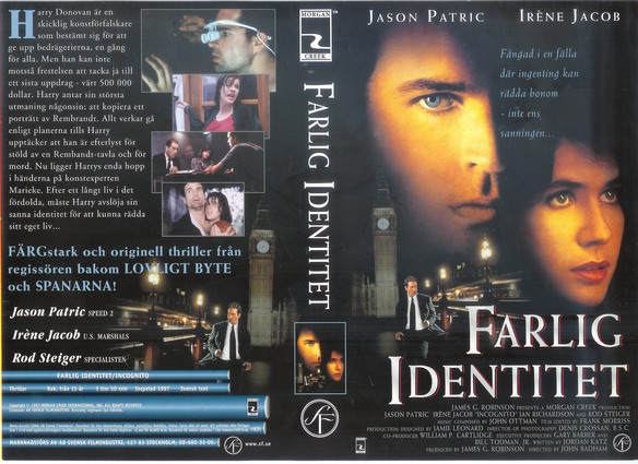 FARLIG IDENTITET (VHS)